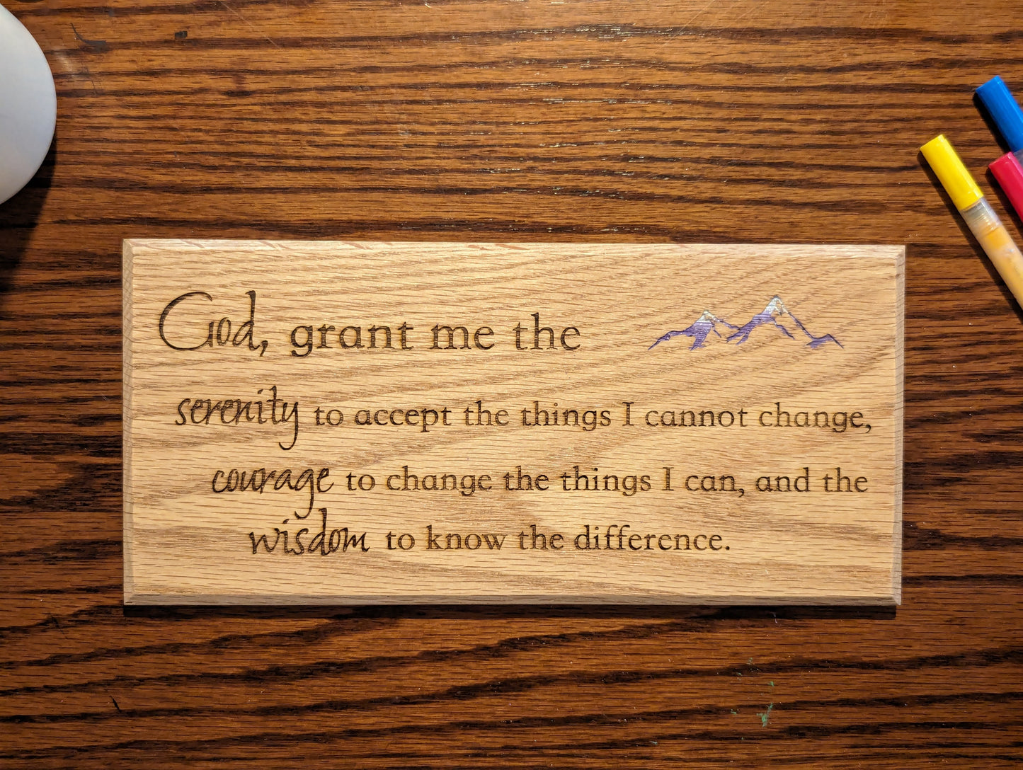 Serenity Prayer Plaque